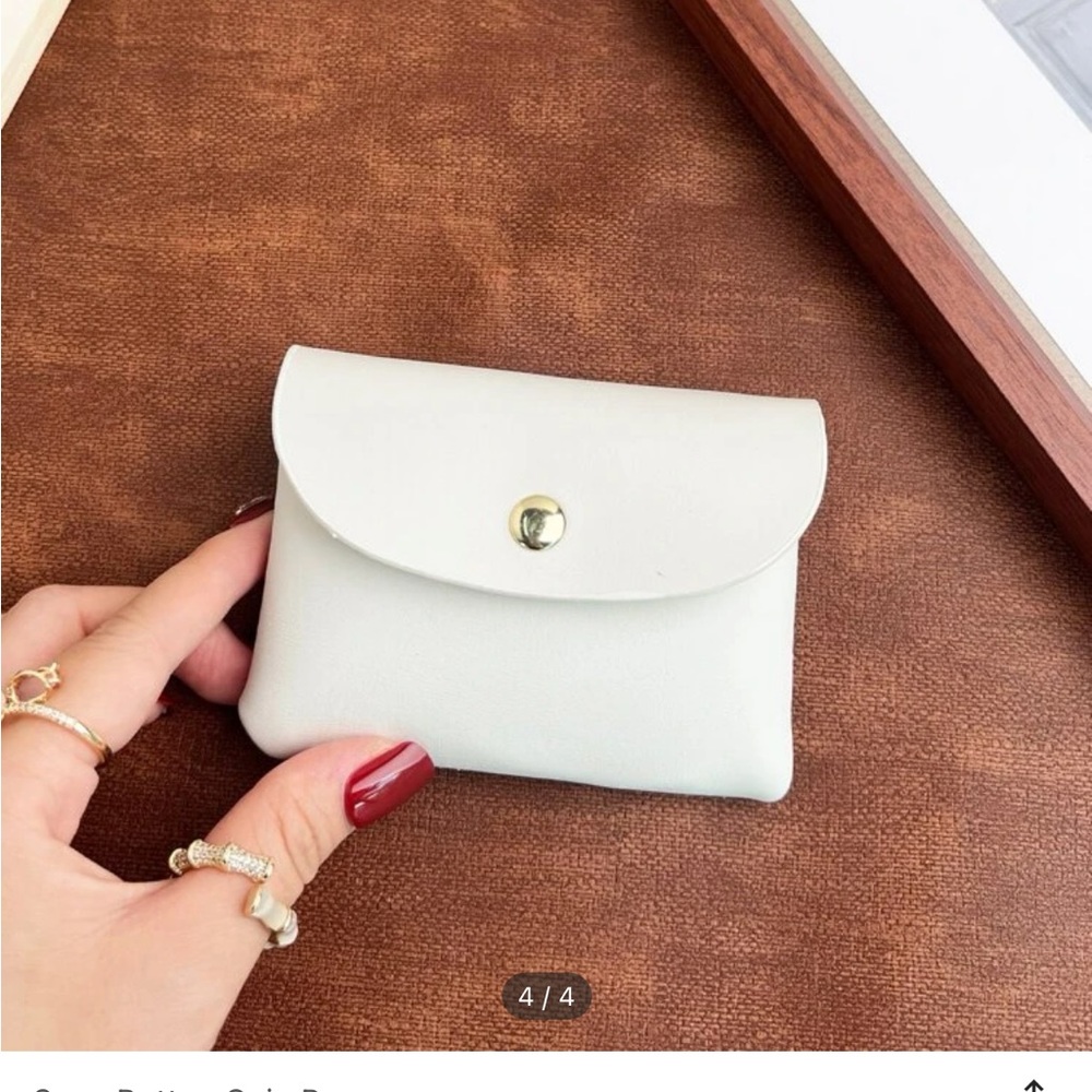 ◾️2/$25 White Coin Purse/ Coin bag / mini purse